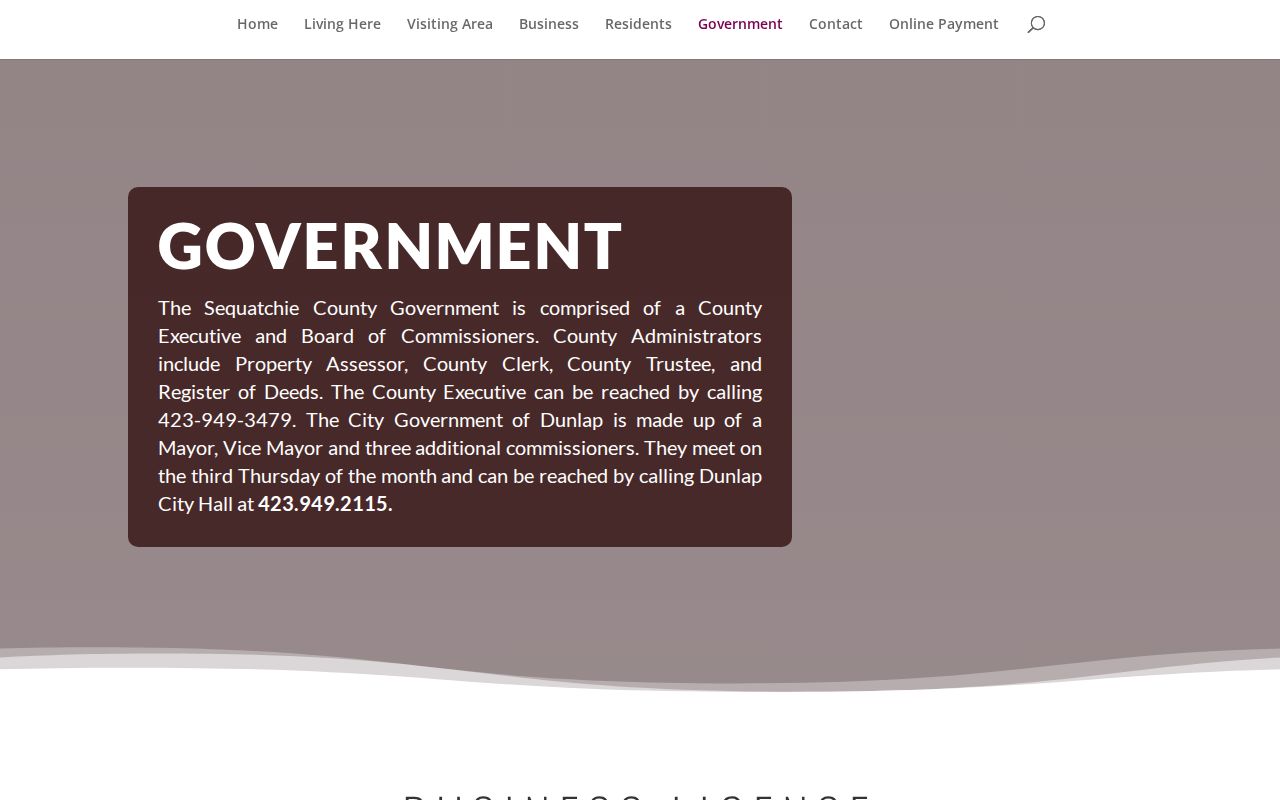 Dunlap government police department report meeting records