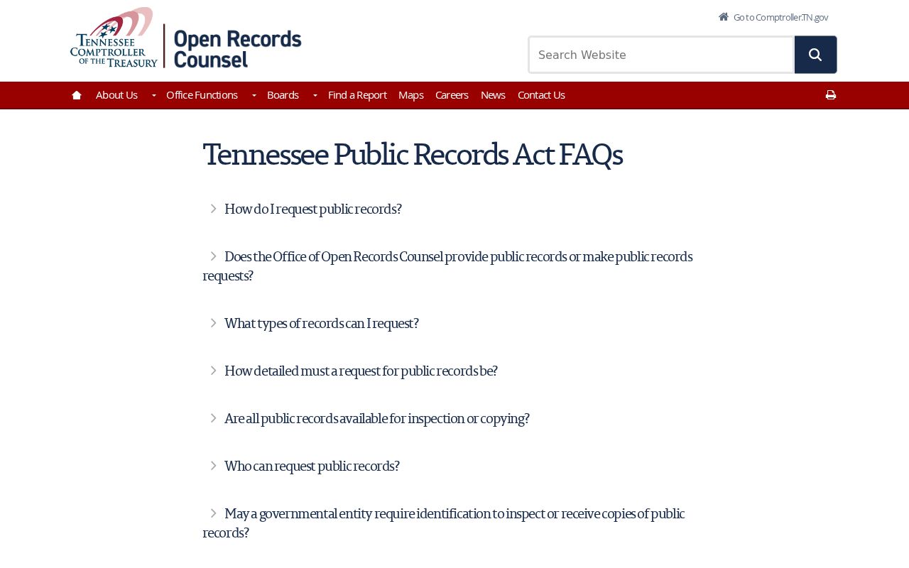 Sequatchie County criminal record request Tennessee guidance